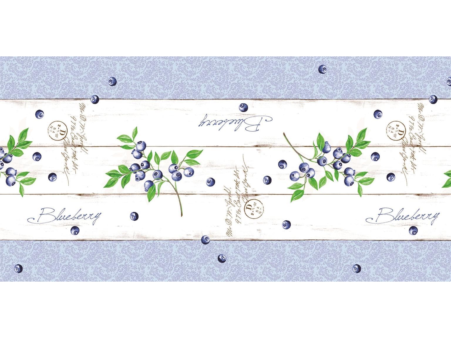 Runner da tavolo in airlaid, 40 cm x 24 m, "MIRTILLO"