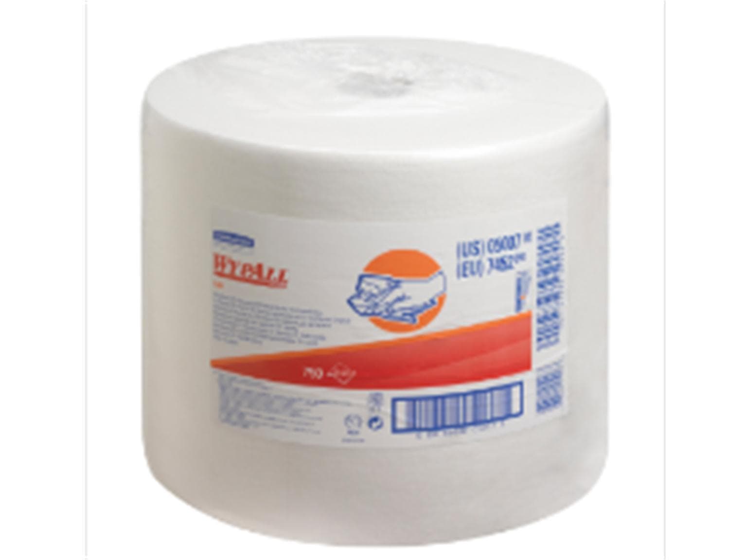 Rouleaux de chiffons de nettoyage Wypall L40 blanc 34 x 32 cm, 750 chiffons