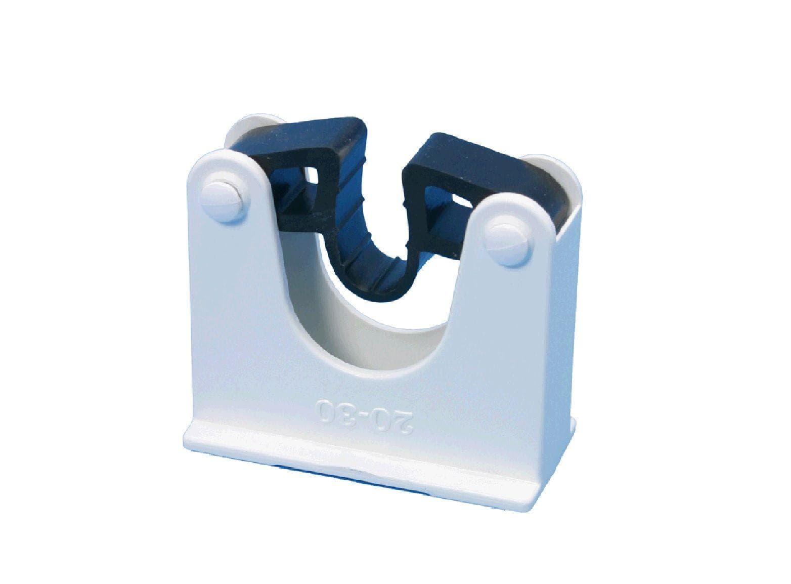 Supporto per binario di sospensione, bianco, per maniglie 30-40 mm