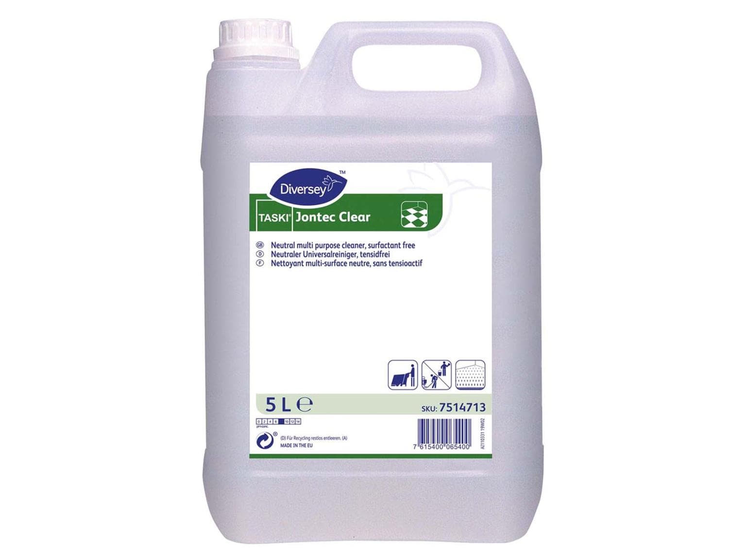 Taski Jontec Clear, 2 taniche da 5 l