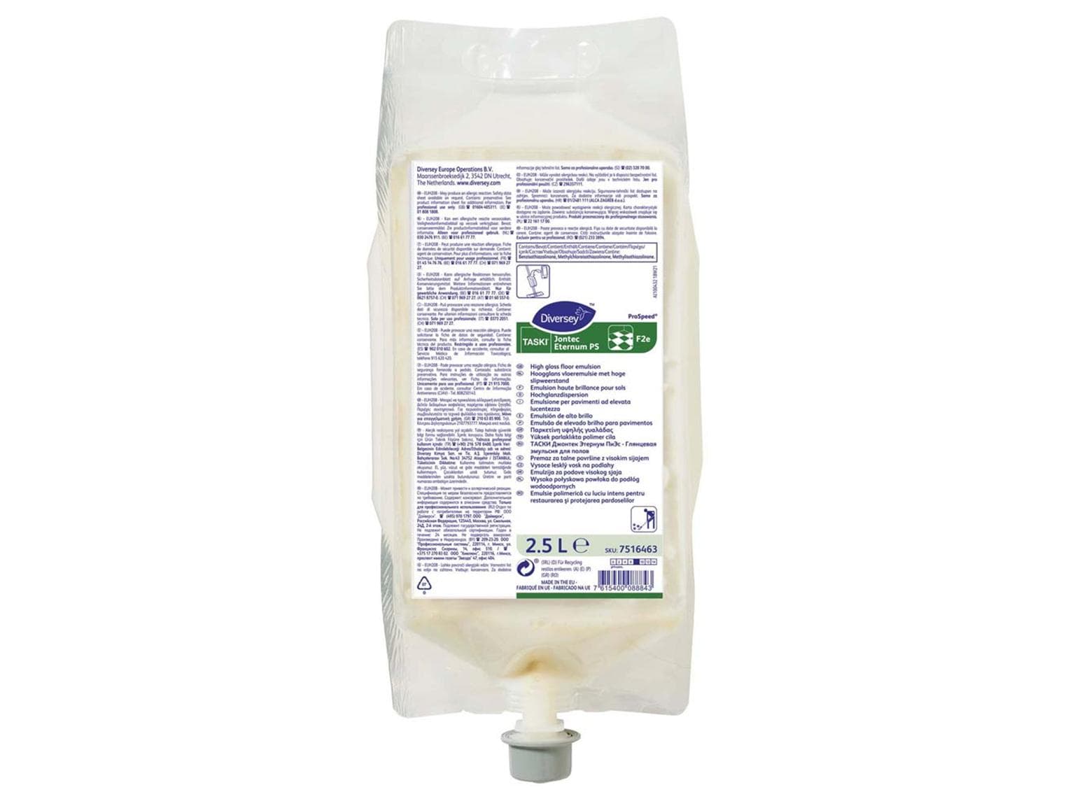 Dispersione TASKI Jontec Eternum Pouch, 4 sacchetti da 2,5 L