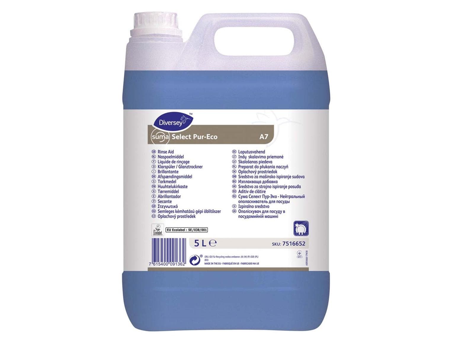 Brillantante SUMA Select Pur-Eco A7, tanica 2x5 L
