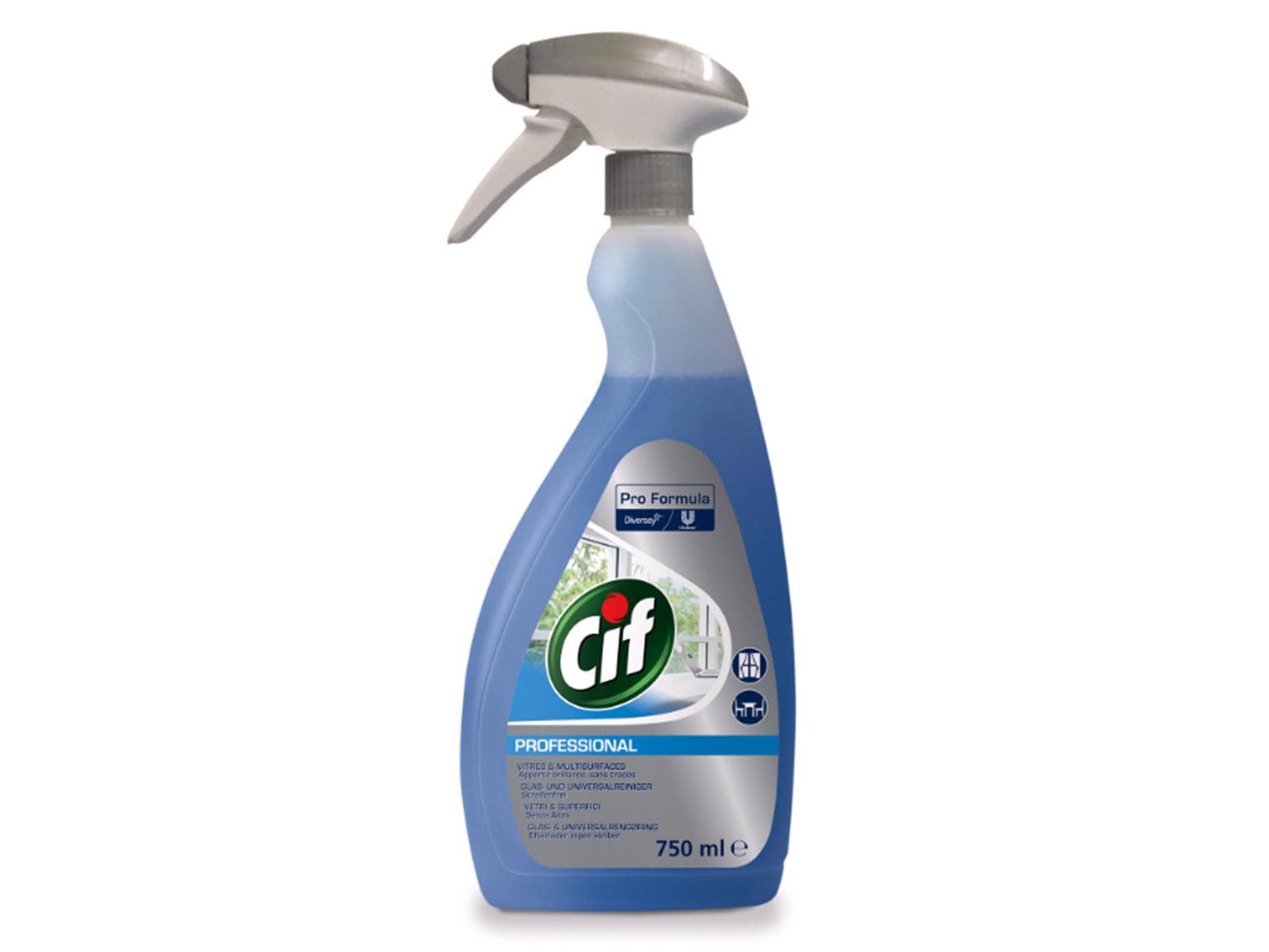 Cif Prof. Business Solutions Window & Surface Cleaner, rimuove rapidamente