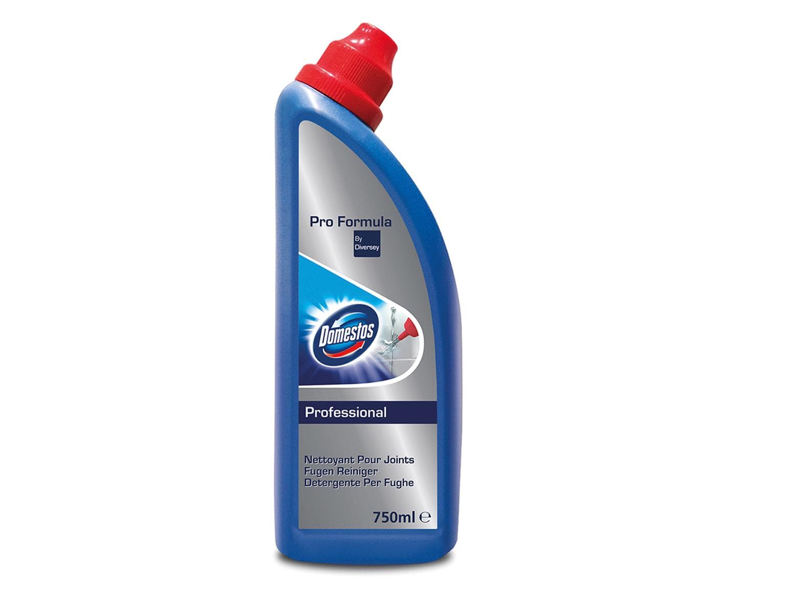DOMESTOS Prof. Business Solutions detergente per fughe, 6 bottiglie da 0,75 l