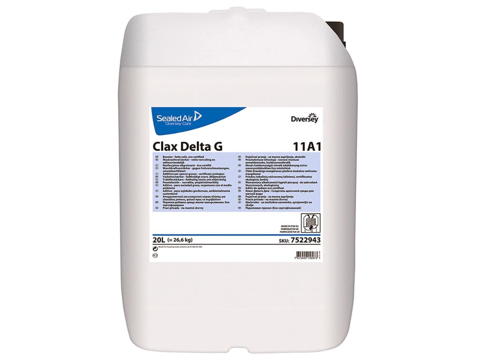 Detersivo combinato CLAX Delta G 11A1, tanica da 20 l
