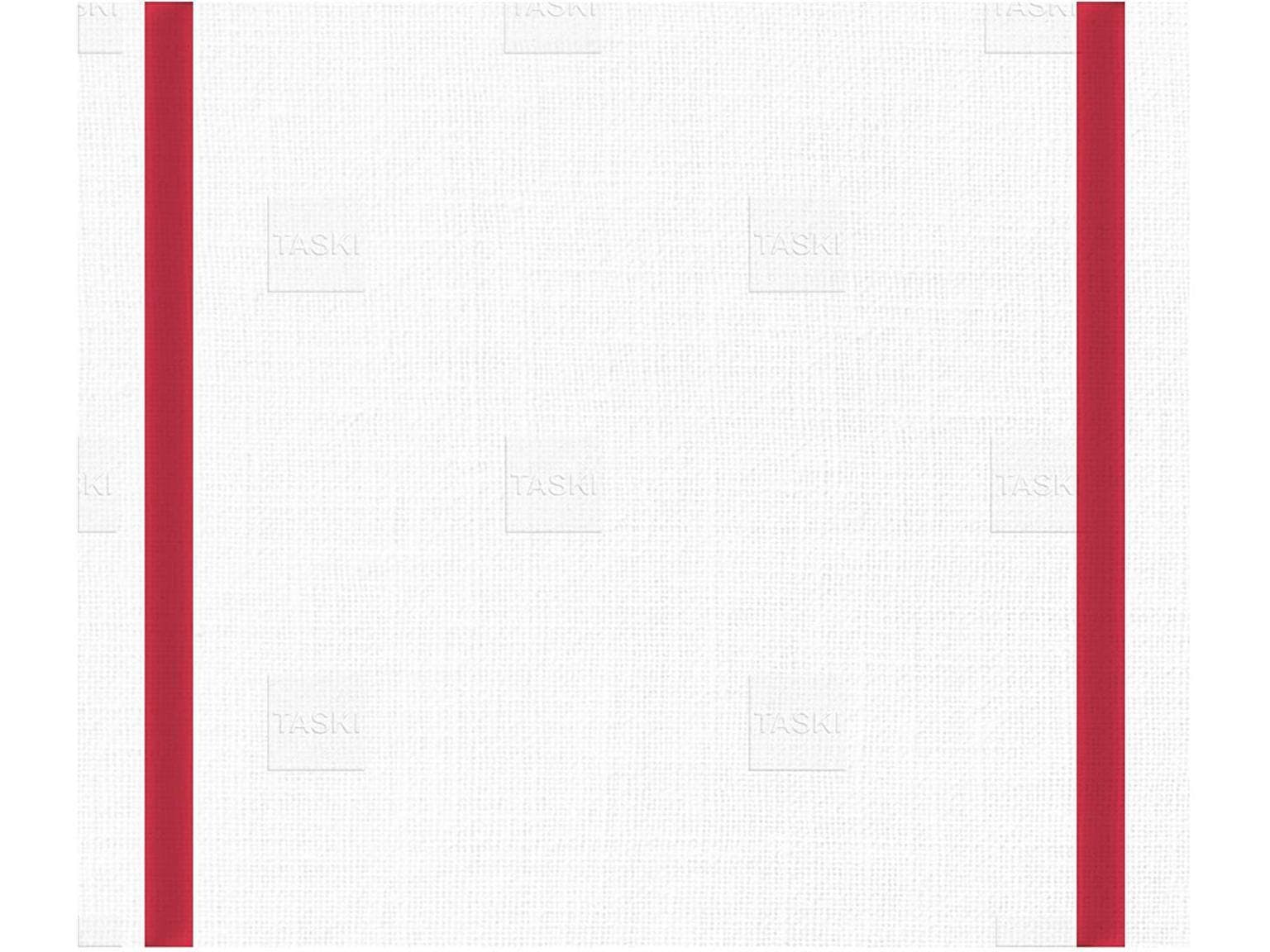 Chiffon microfibre jetable Taskisum, 41,6 x 33,8 cm, rouge