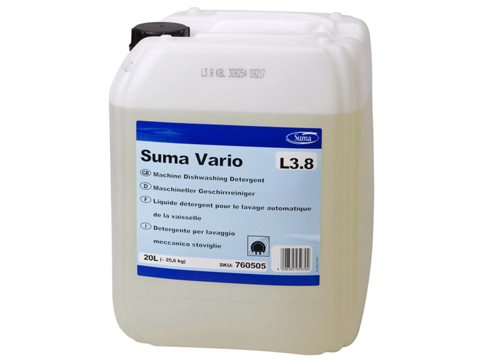 Detergente liquido SUMA Vario L3.8, tanica da 20 l