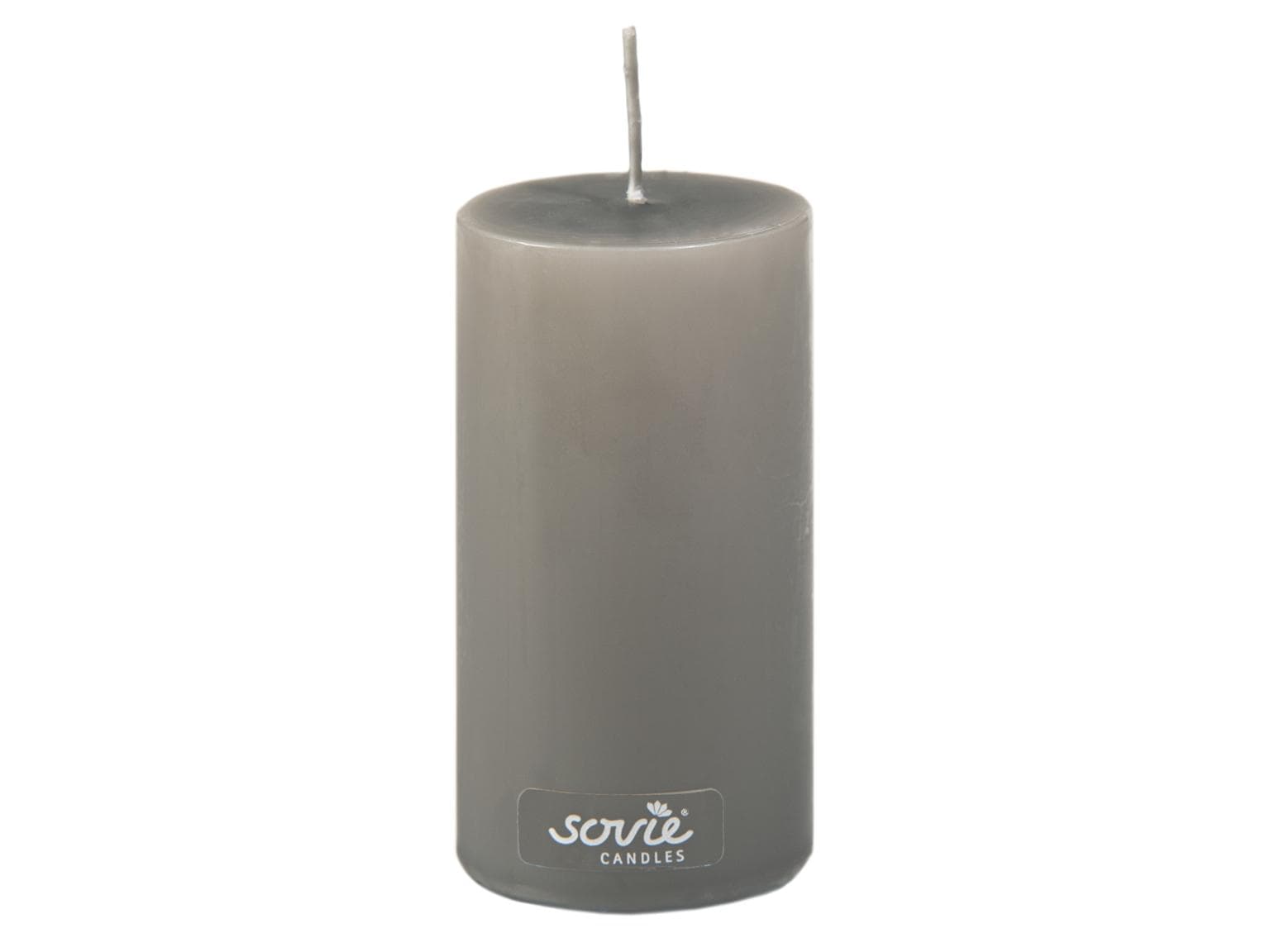 Candele a colonna, Ø 50 mm x 100 mm, marrone
