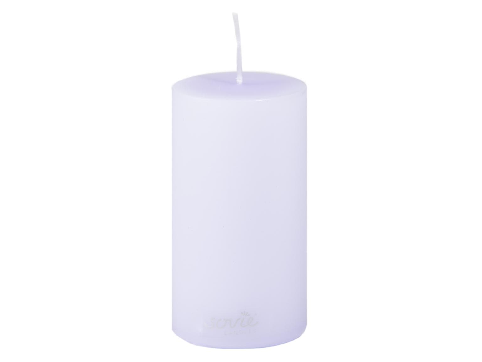 Candele a colonna, Ø 50 mm x 100 mm, viola