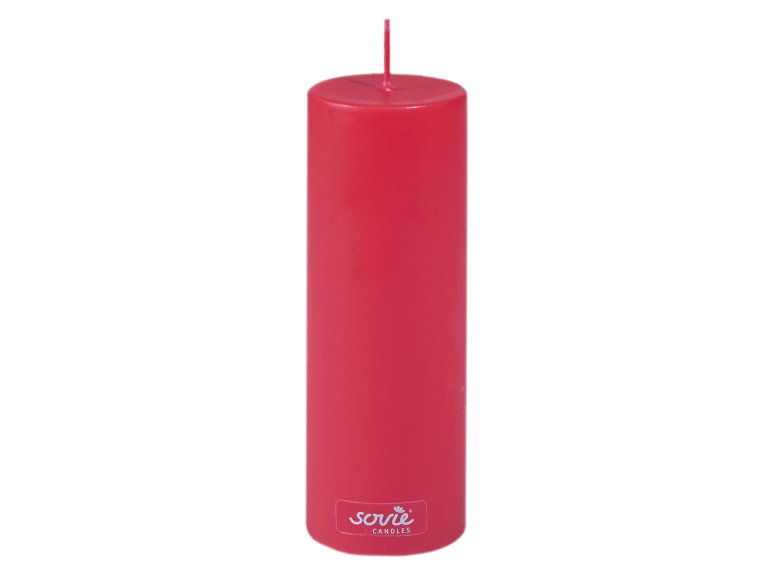 Candele a colonna, Ø 50 mm x 150 mm, rosse