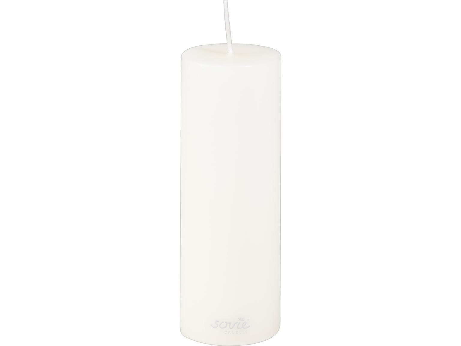 Candele a colonna, Ø 50 mm x 150 mm, crema