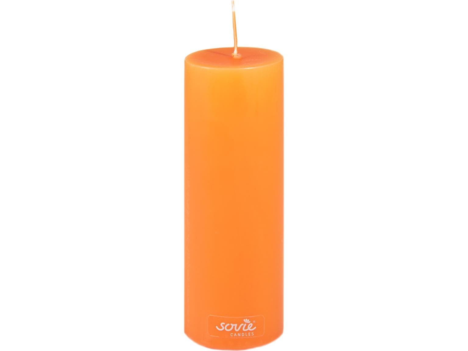 Candele a colonna, Ø 50 mm x 150 mm, arancioni