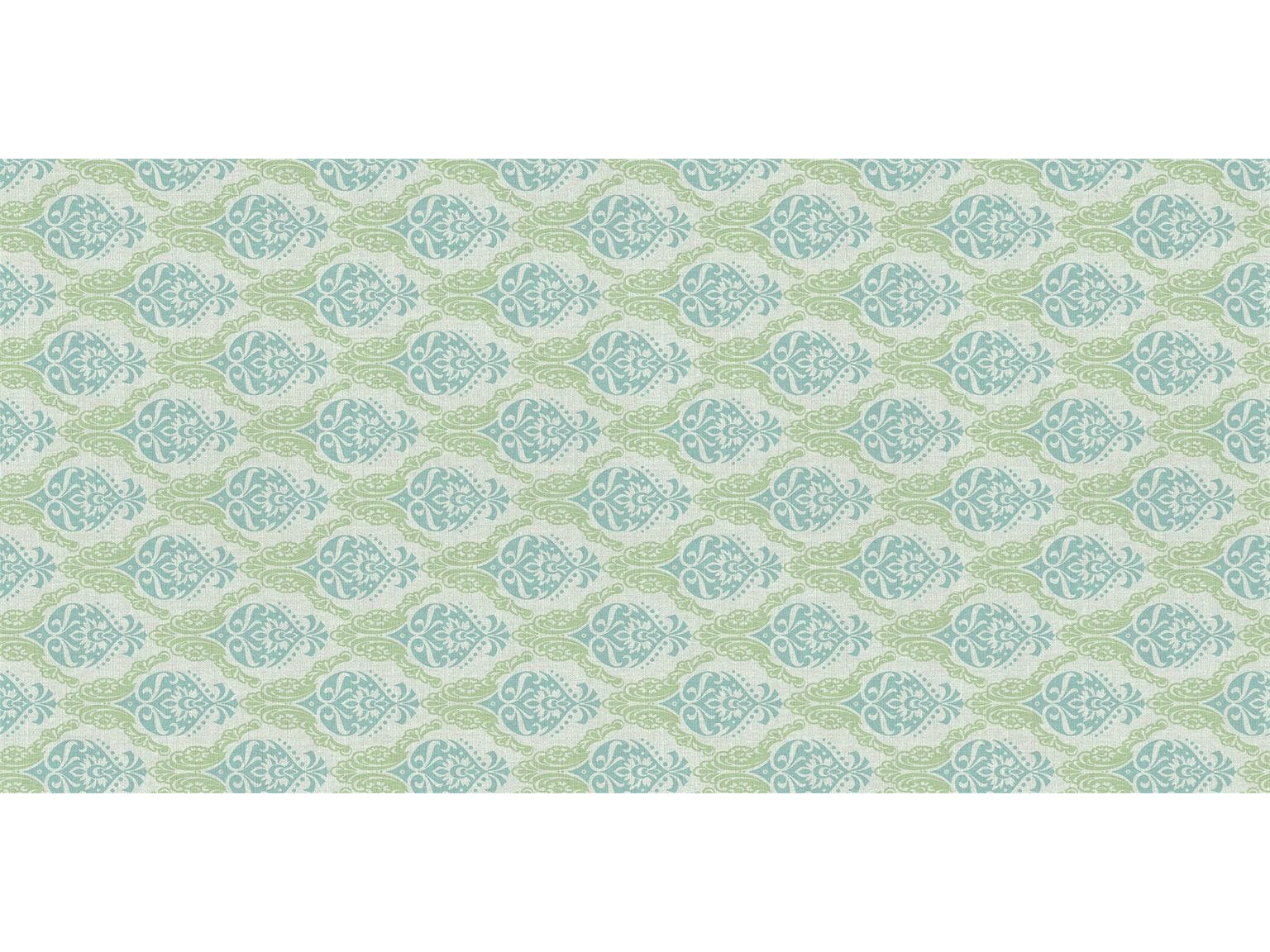 Runner da tavolo in airlaid, 40 cm x 24 m, "DORIS" verde/blu