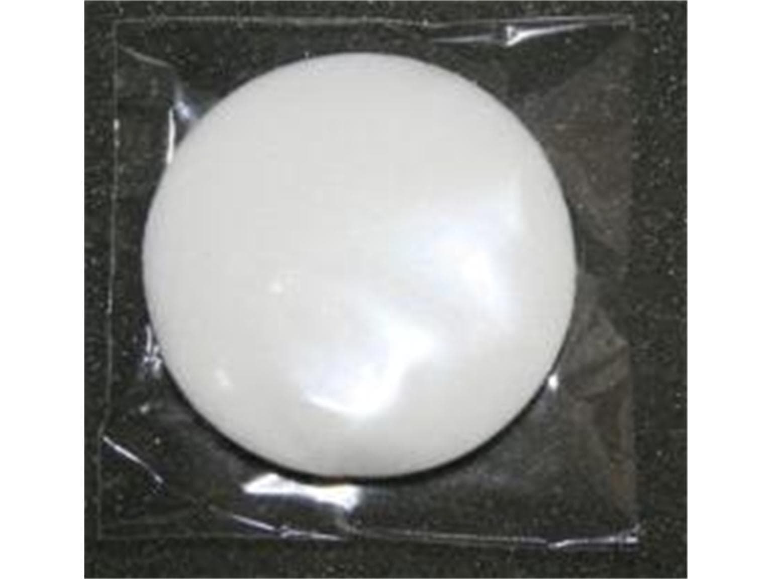 Tampons de coton 3 pièces emballés dans un sachet en polyéthylène