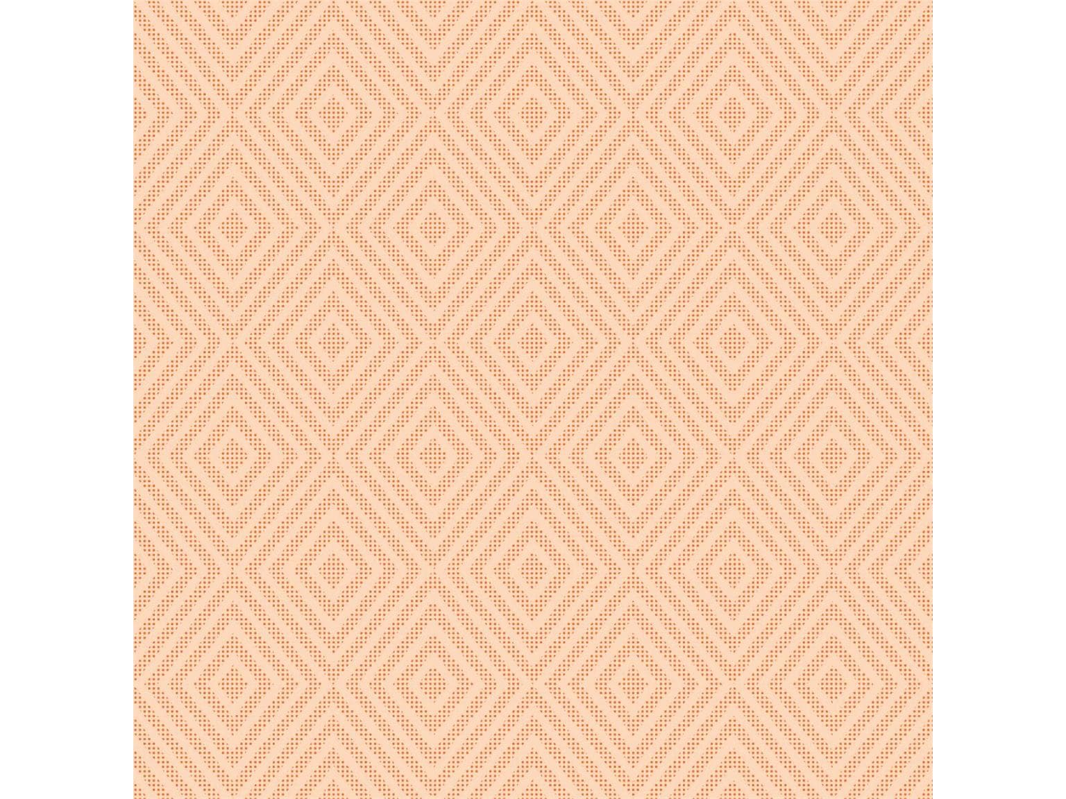 Serviettes Spanlin bio, 40 x 40 cm pliées en 4, Daki ABRICOT/ORANGE