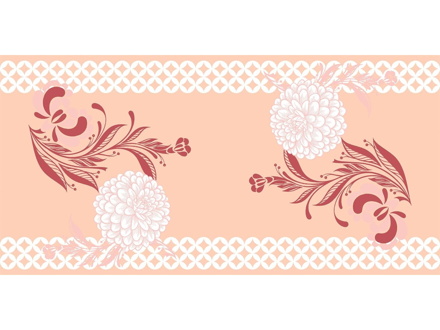 Runner da tavolo in airlaid, 40 cm x 24 m, "CLARISSA" bordeaux
