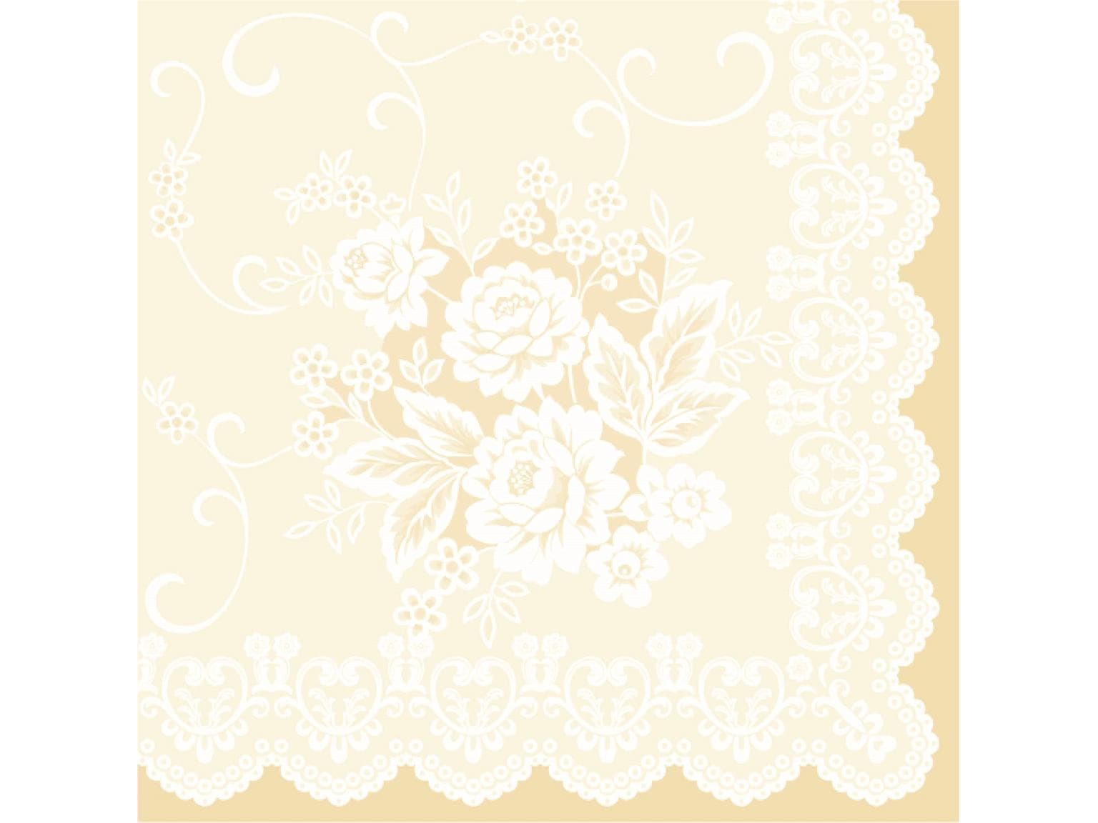 Tovaglioli Airlaid, 40 x 40 cm, piegati 1/4, beige "FRANZISKA"