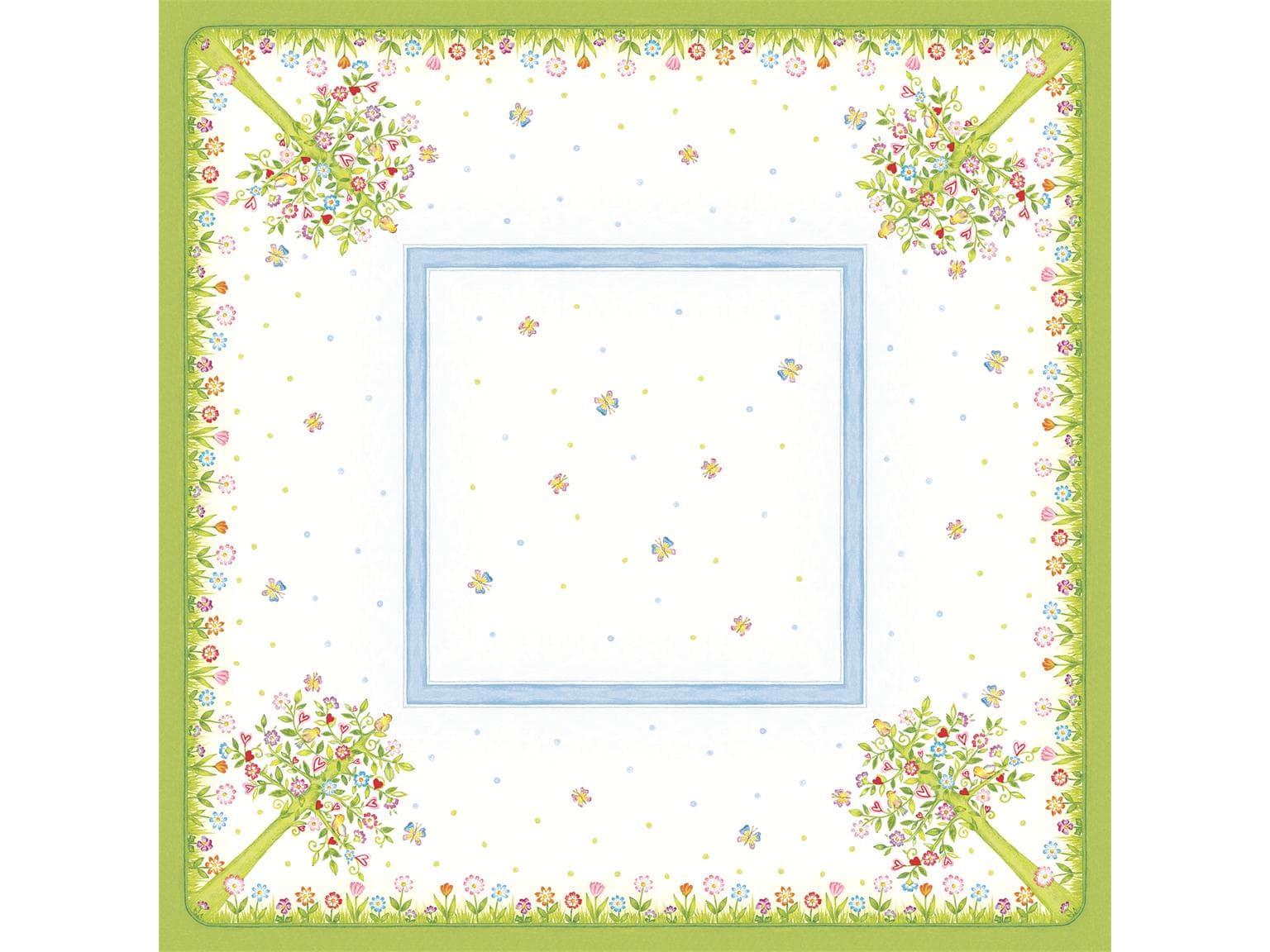 Nappes Airlaid, 80 x 80 cm, pli 1/8, « INSA »
