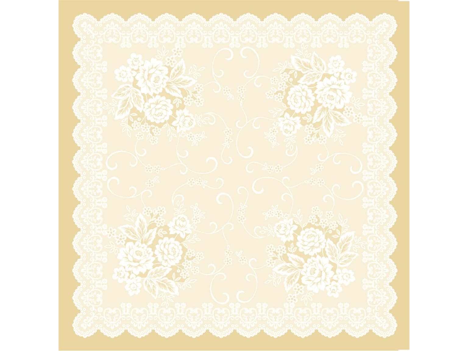 Nappes Airlaid, 80 x 80 cm, pli 1/8, beige « FRANZISKA »