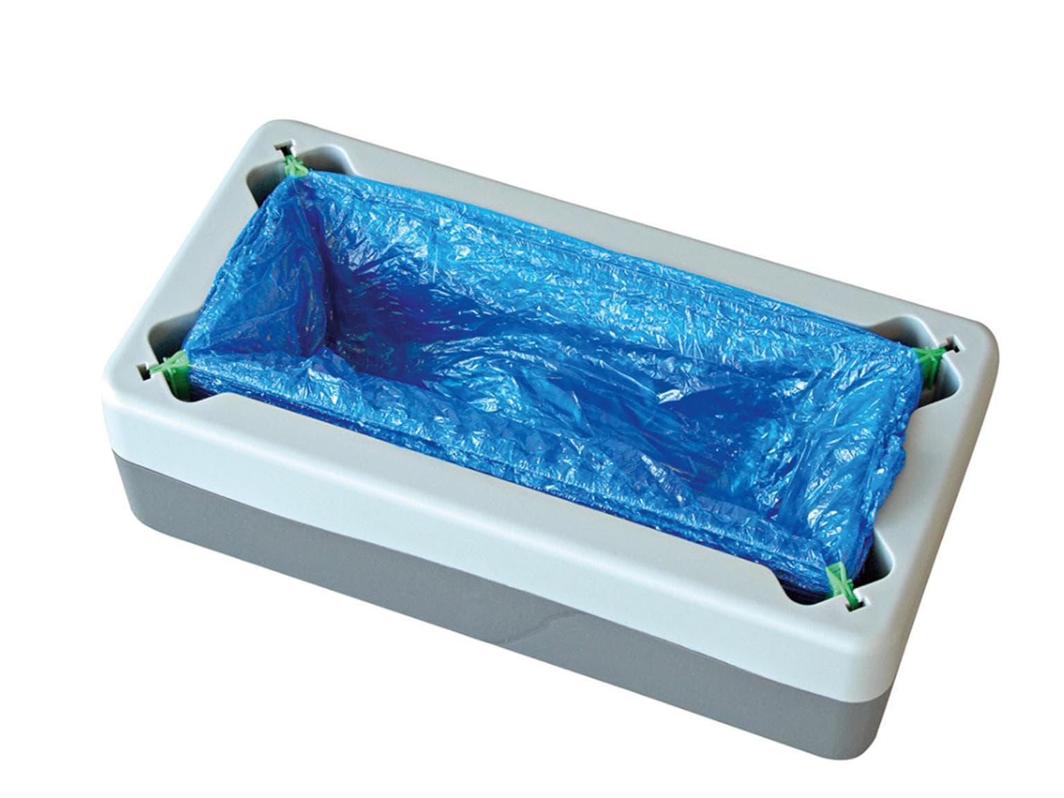 Distributeur de surchaussures "EASY BOX", sans électricité, très peu encombrant,