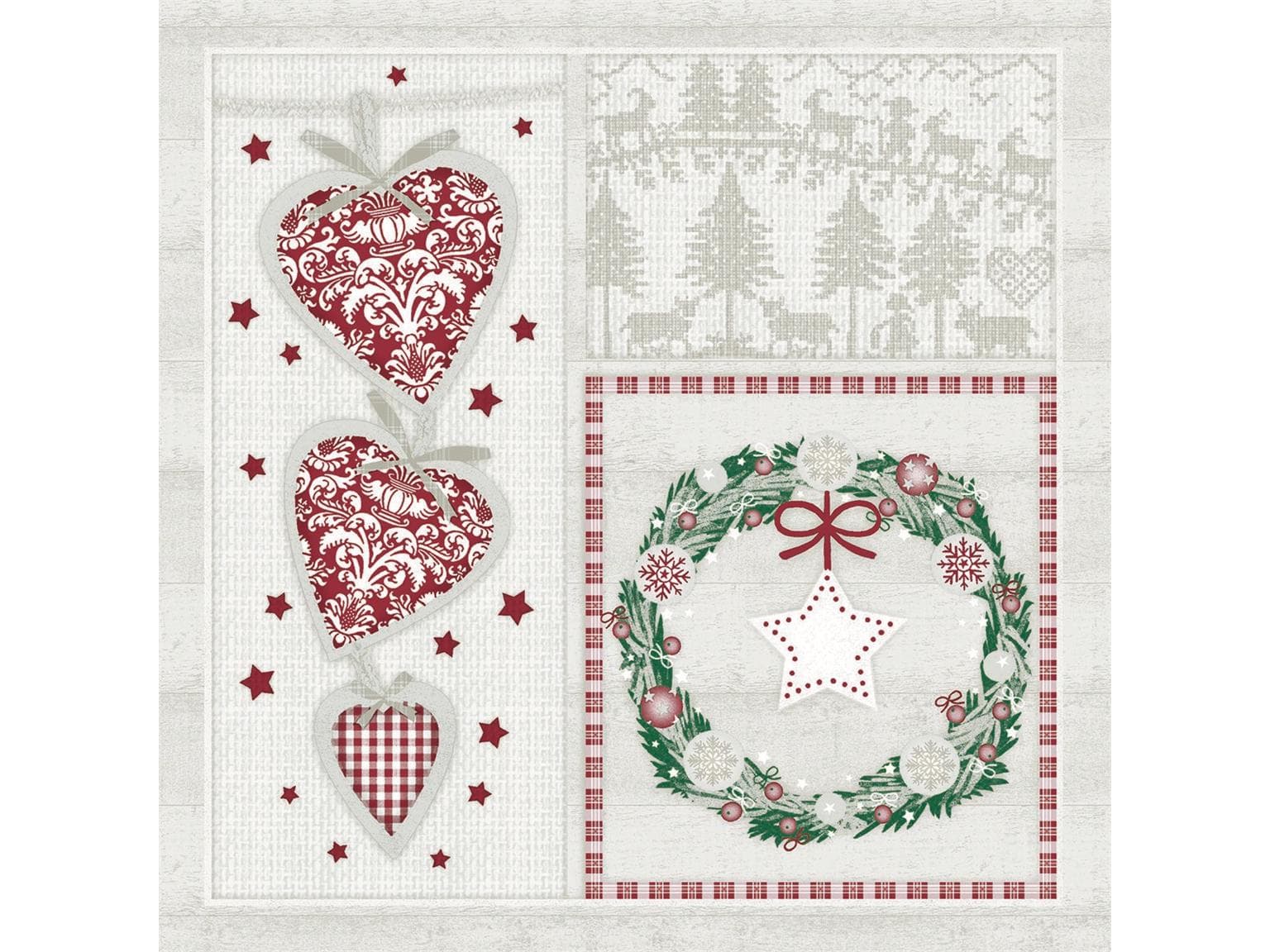 Tovaglioli Airlaid, 40 x 40 cm, piegati 1/4, Benita
