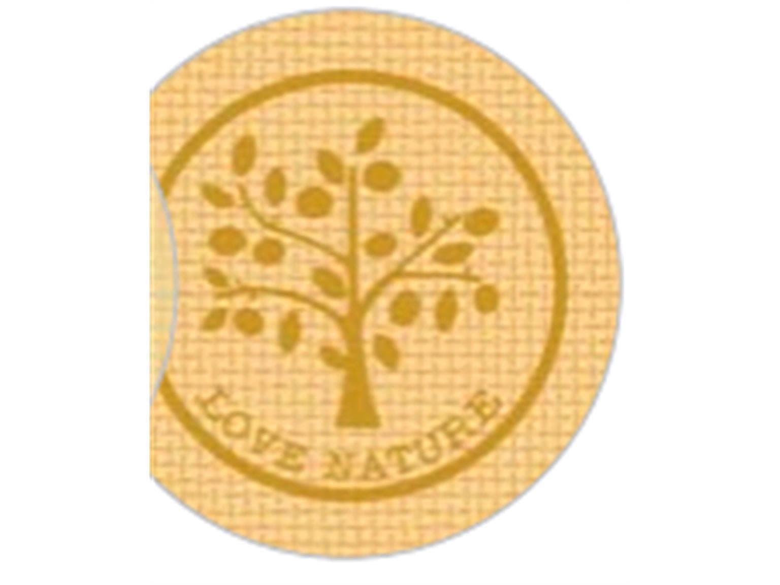 Bouchons en carton mat, 74 mm, jute Love Nature « marron »