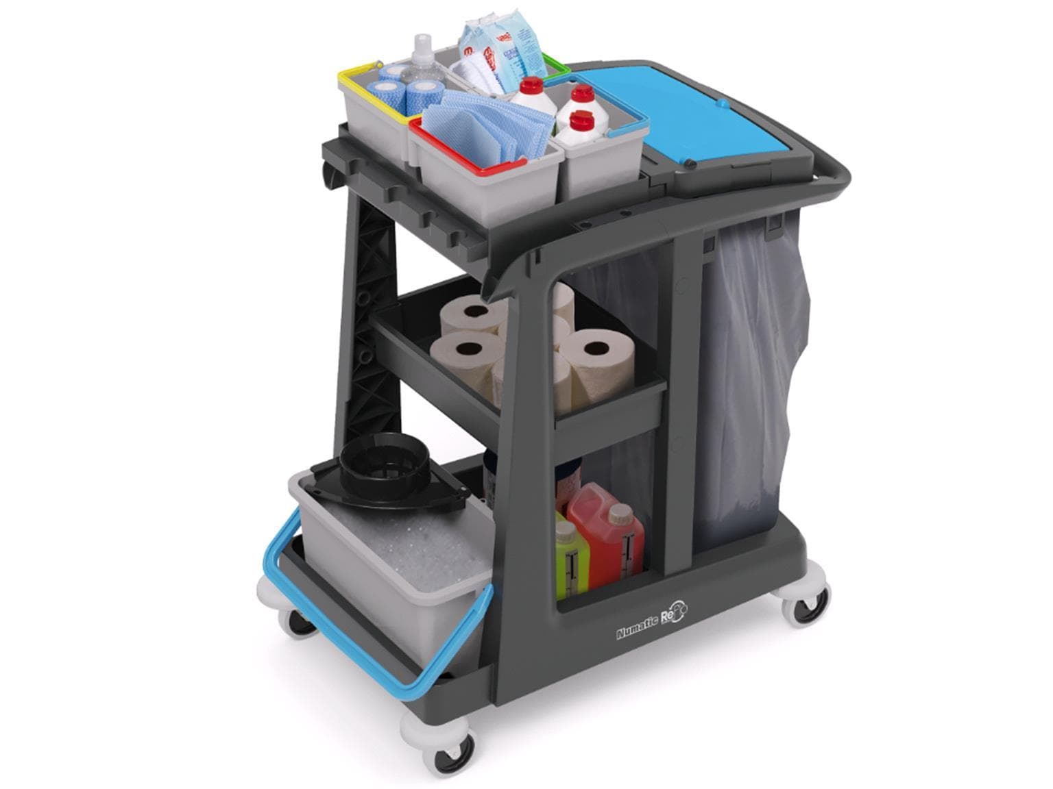Carrello per la pulizia EcoMatic EM-1