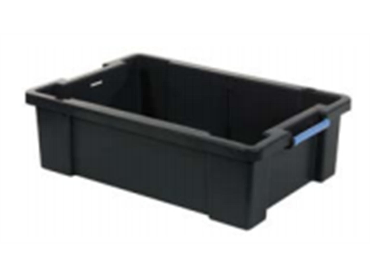 petite boîte de rangement, noire, sans code couleur pour chariot de nettoyage PM