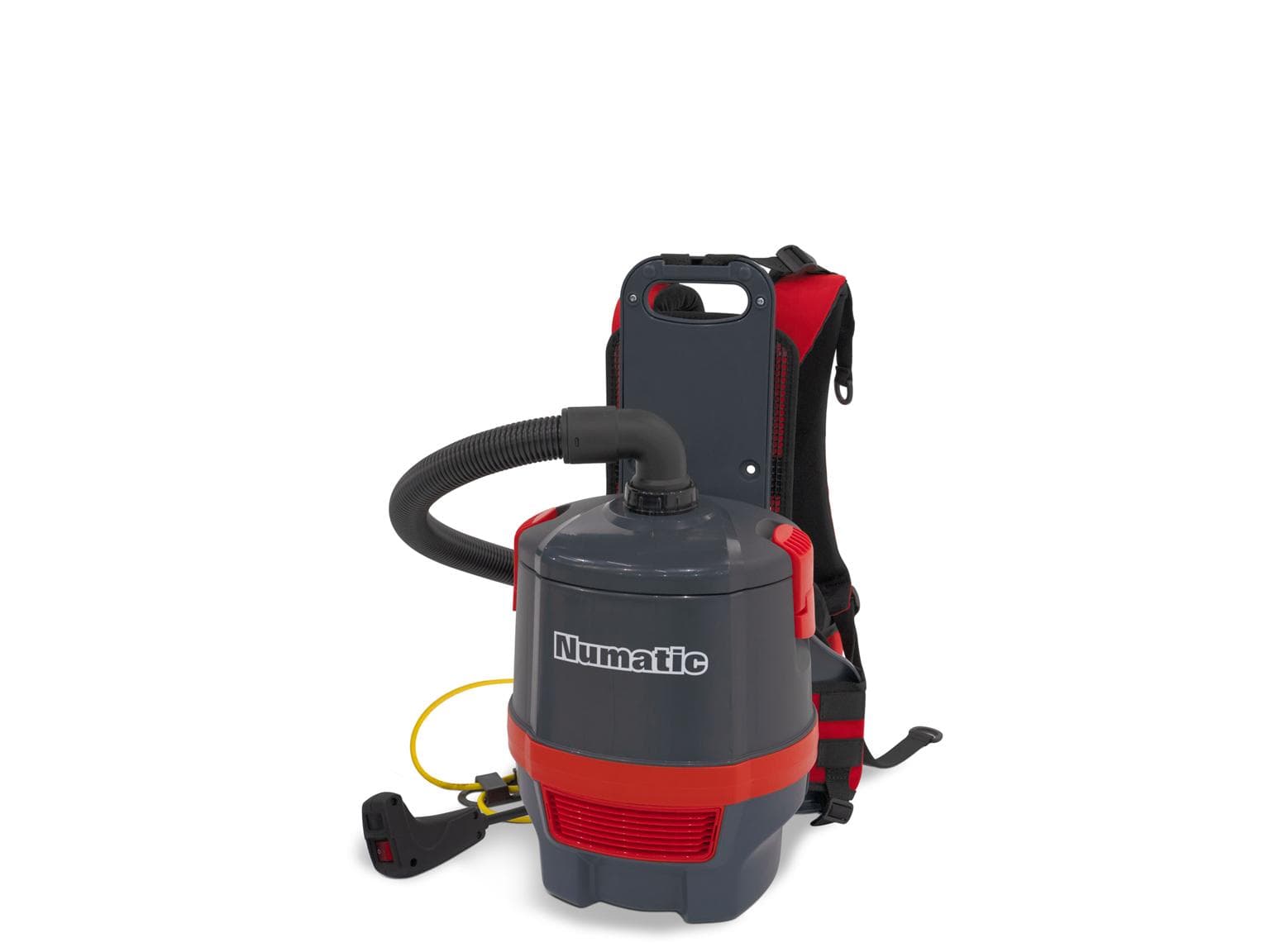 Aspirapolvere a zaino Numatic RSV150 con cavo, elevato comfort di utilizzo grazie al