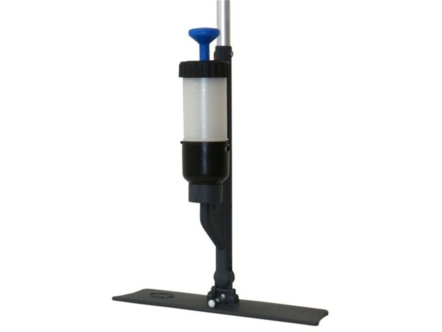 Sistema di spruzzatura MEIDOS 3, supporto tampone grigio 40 cm, con maniglia e bomboletta a pressione (600 ml)