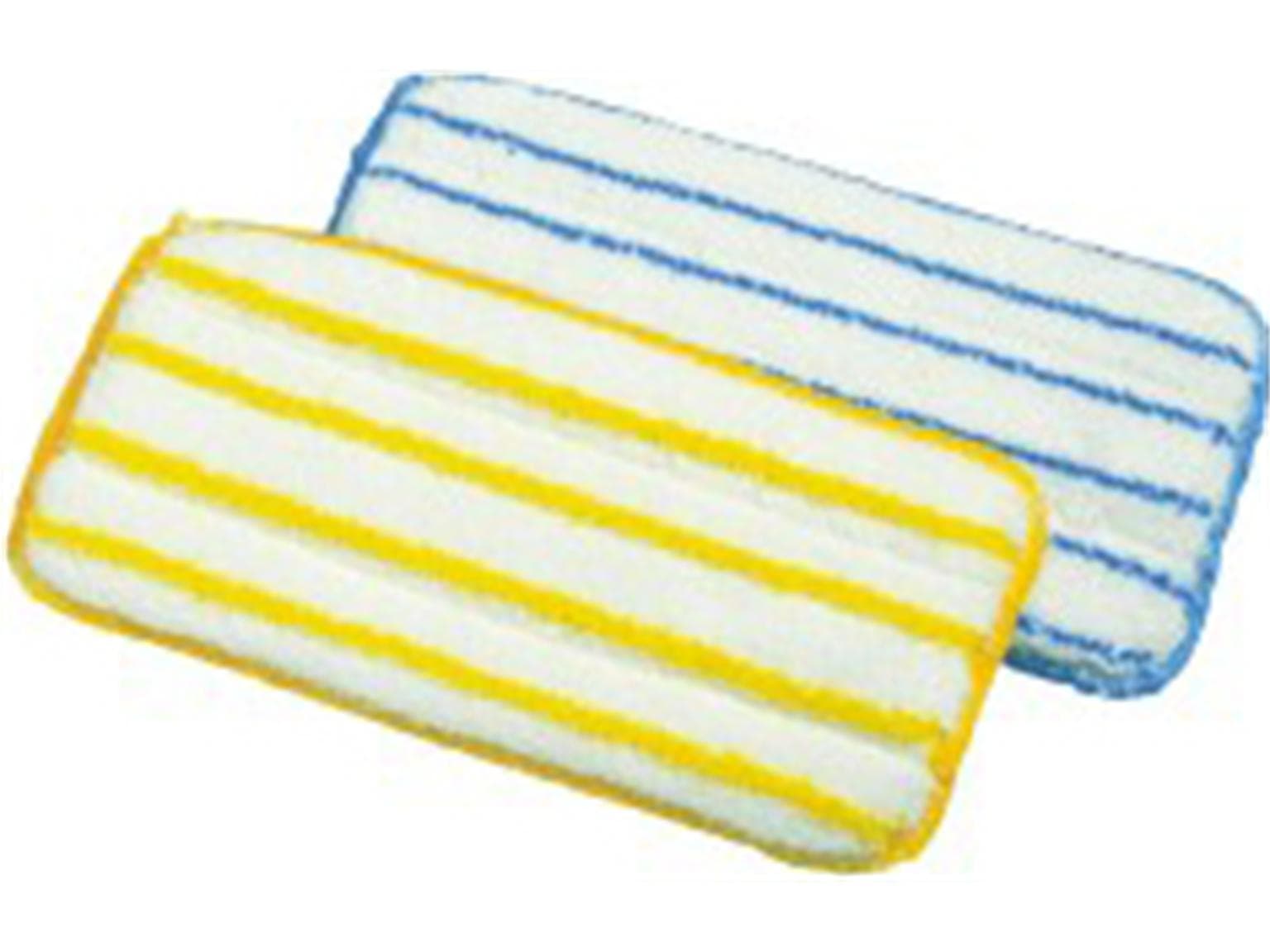 Tampone per le mani in tessuto, 13 x 27 cm, micro setole gialle/bianche