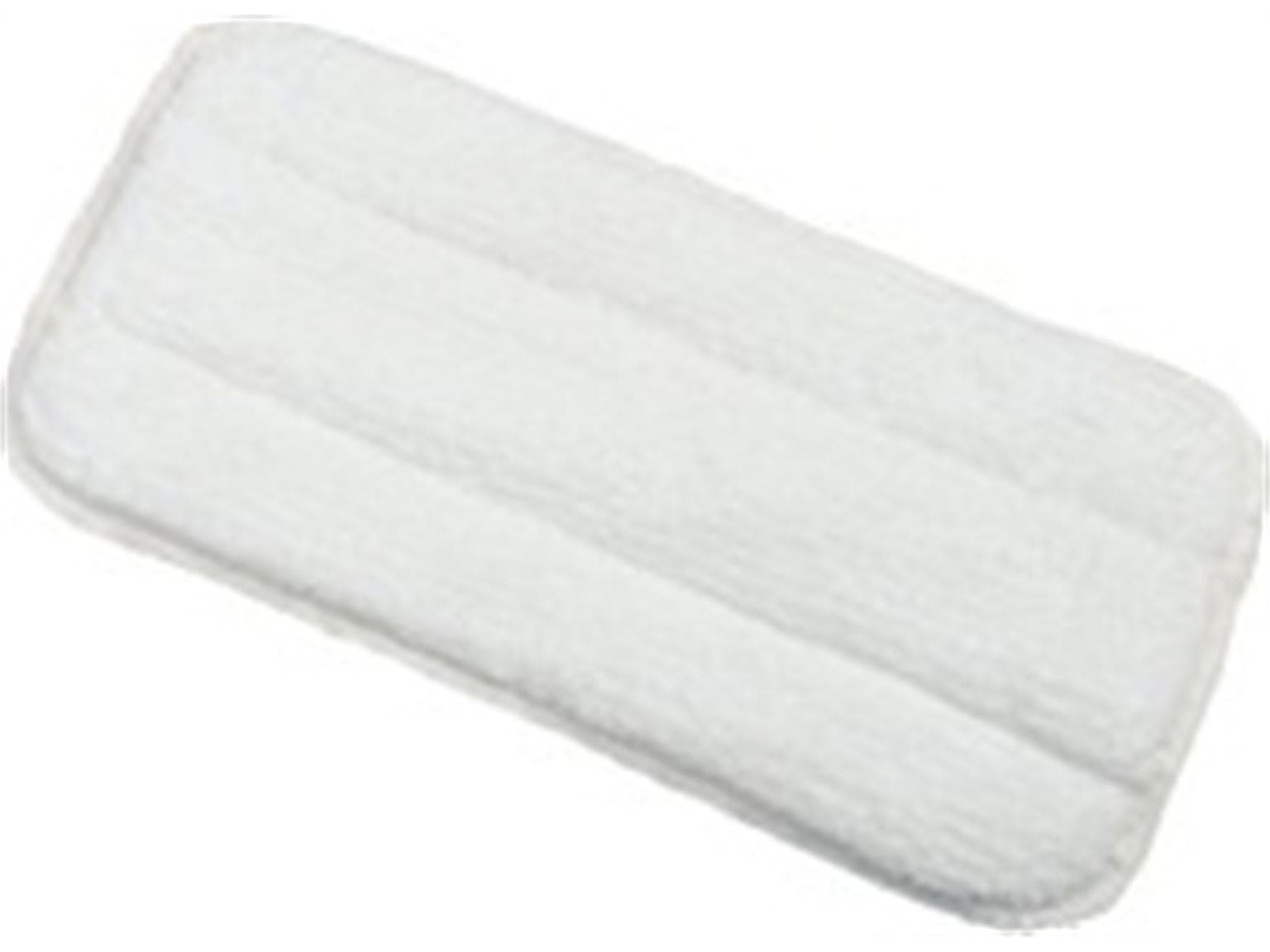 Tampone in tessuto per porta tampone, 13 x 27 cm bianco, microfibra