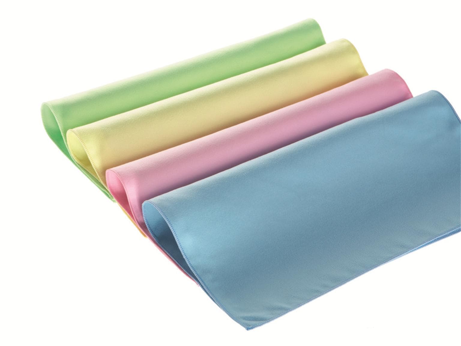 Panni in microfibra Magic, superficie in velluto di seta intrecciata, rosa, 40 x 40 cm, per