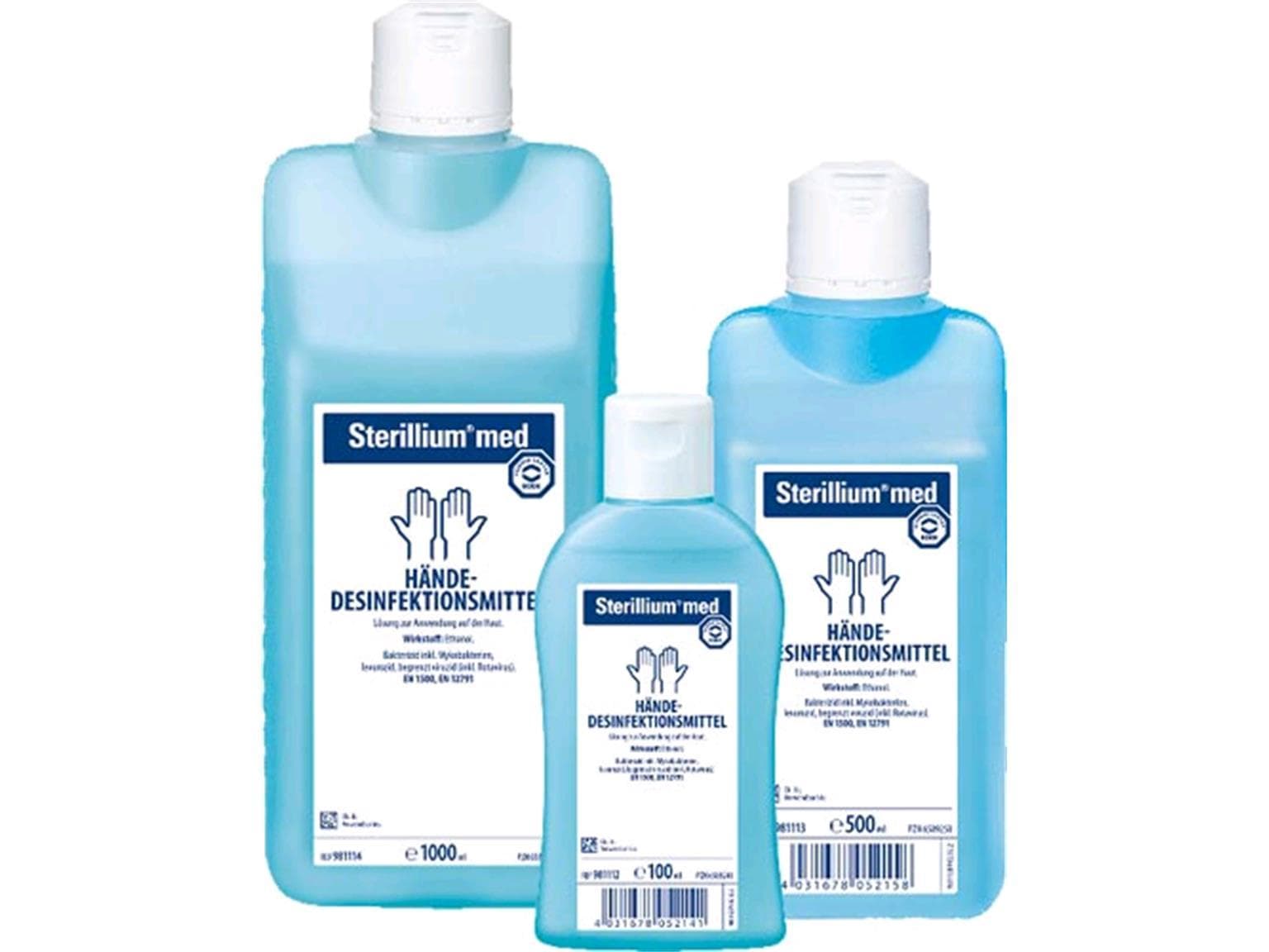 Sterillium med, désinfectant éthanolique pour les mains, sans parfum