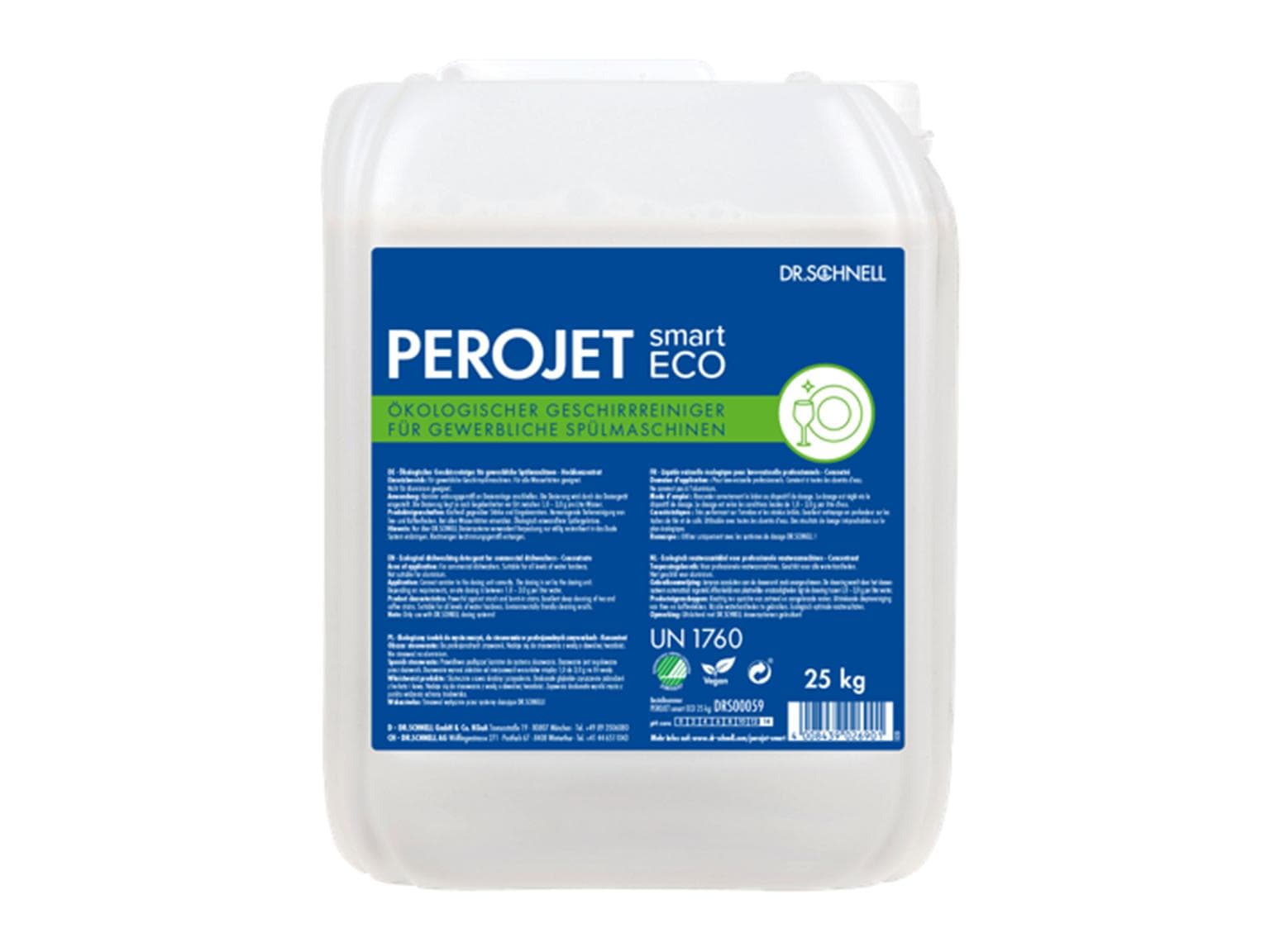 PEROJET smart ECO, détergent vaisselle sans chlore, écologique, extra fort, pour