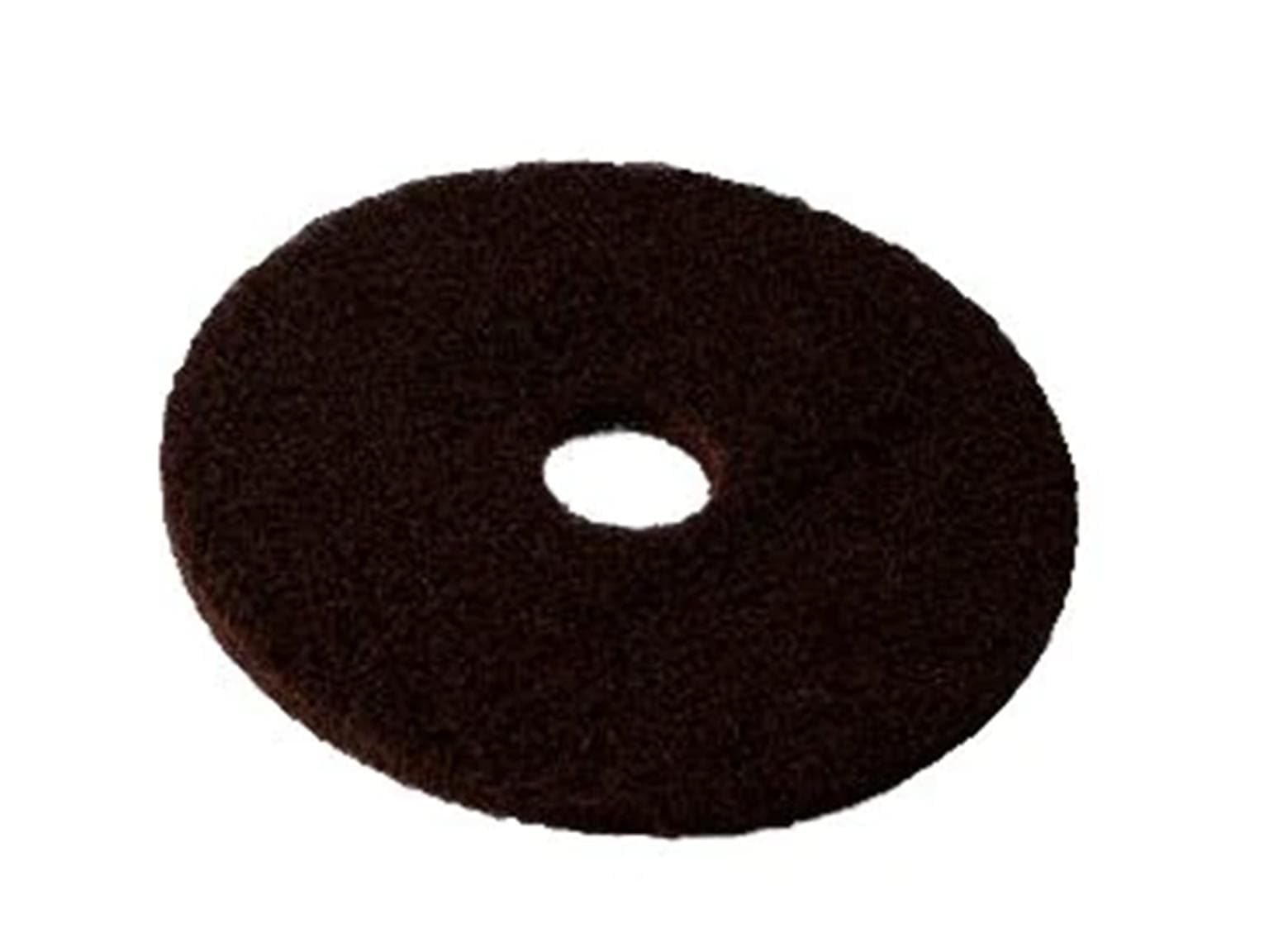 Superpad 3M Scotch-Brite, ø14'' = 355 mm brun, en fibres de polyester