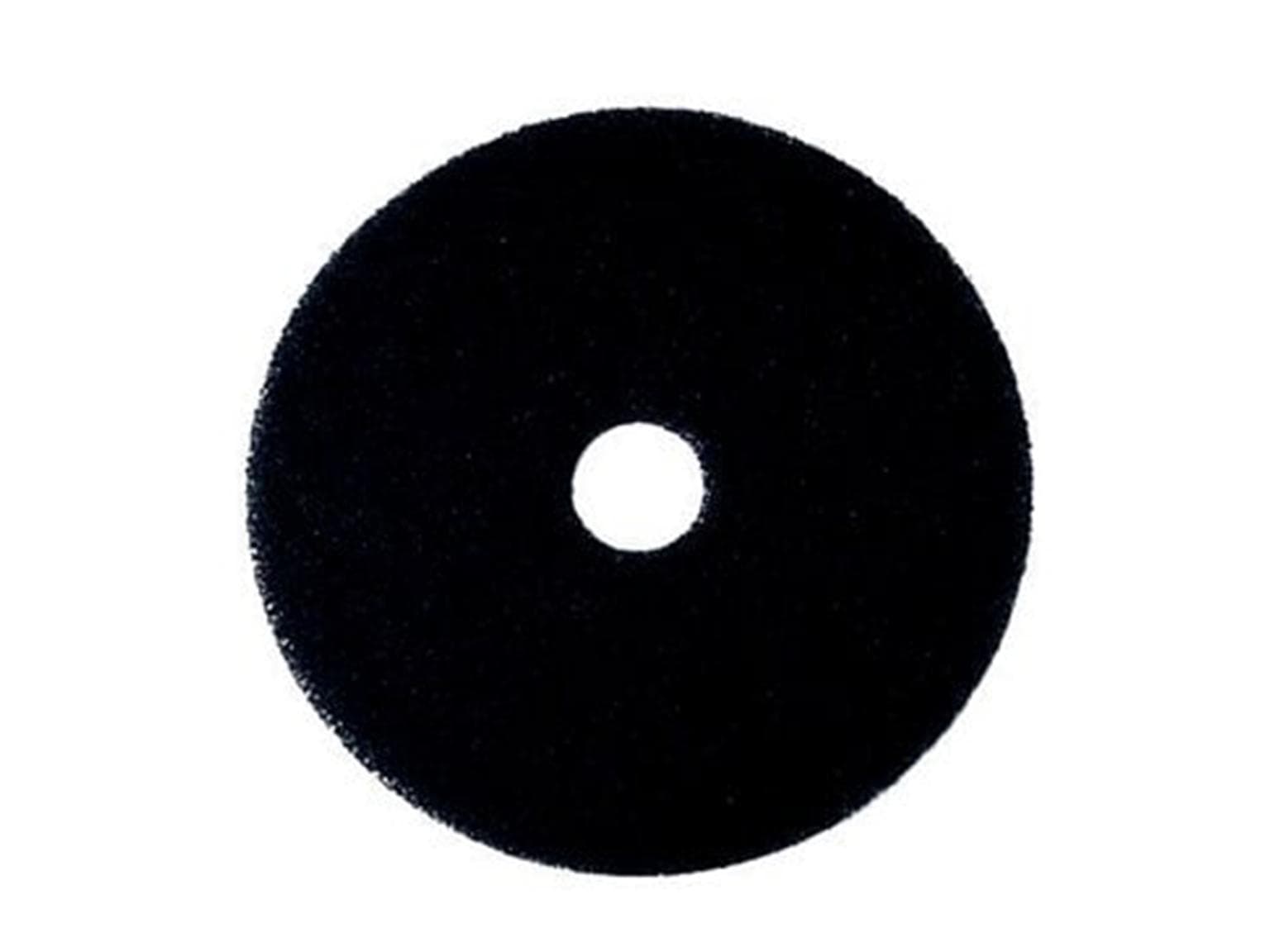 Superpad 3M Scotch-Brite, ø16'' = 406 mm noir, en fibres de nylon de haute qualité