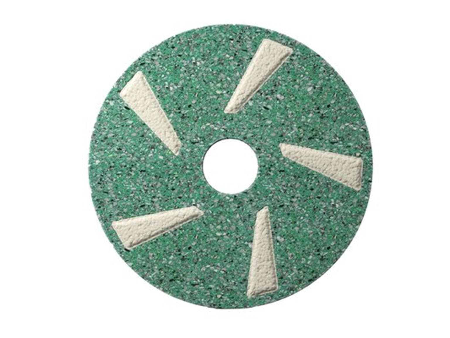 Tampon diamanté FloorZilla, 11" 280 mm, tampon de nettoyage vert avec revêtement diamanté
