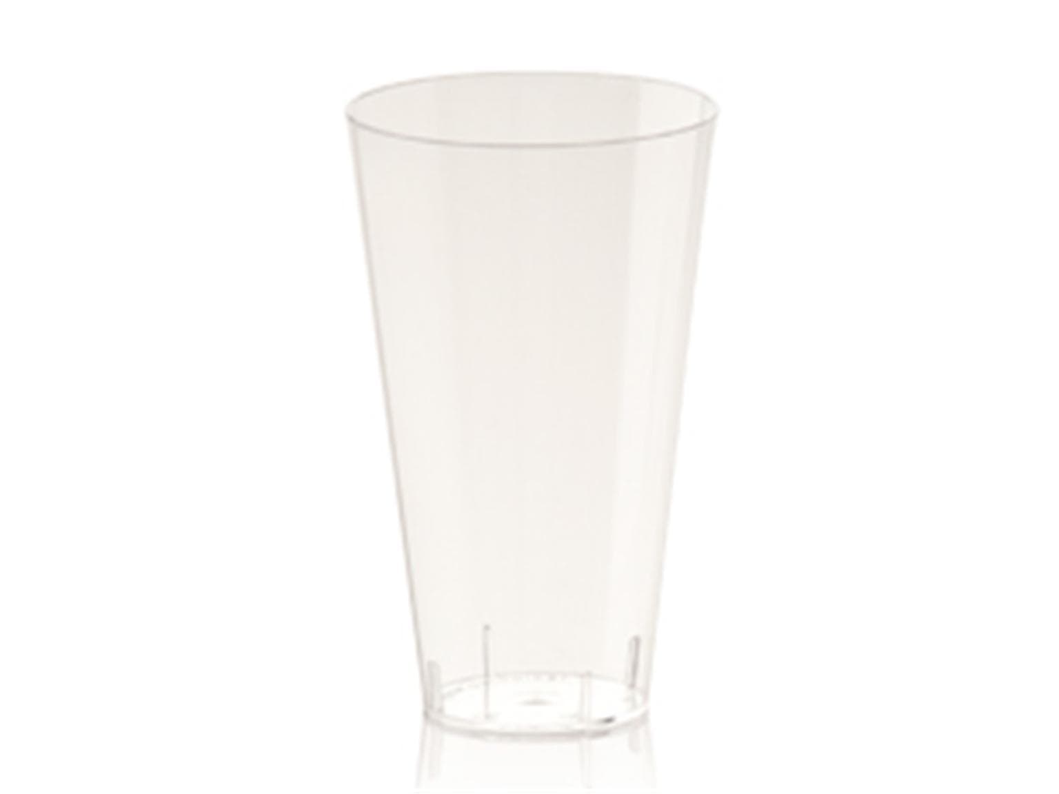 Tazza Zeus, in plastica (PS) trasparente, 70 ml, ø 4,5 cm, altezza 7 cm