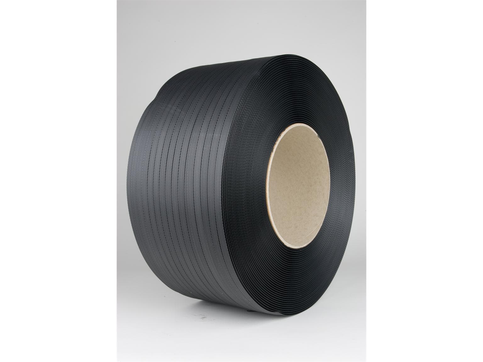 Cerclage en PP 2 100 m, noir 12 x 0,63 mm, diamètre intérieur du noyau 280 mm