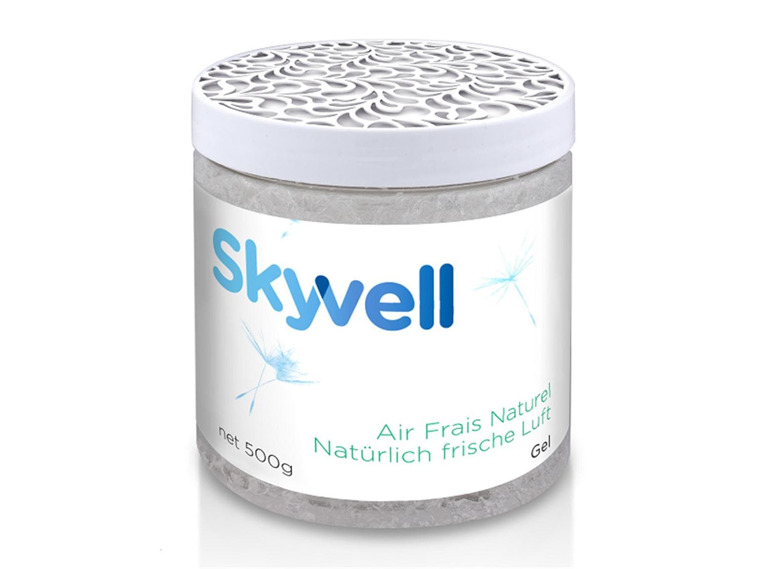 Deodorante per ambienti Skyvell Gel, barattolo da 500 g, per combattere i cattivi odori