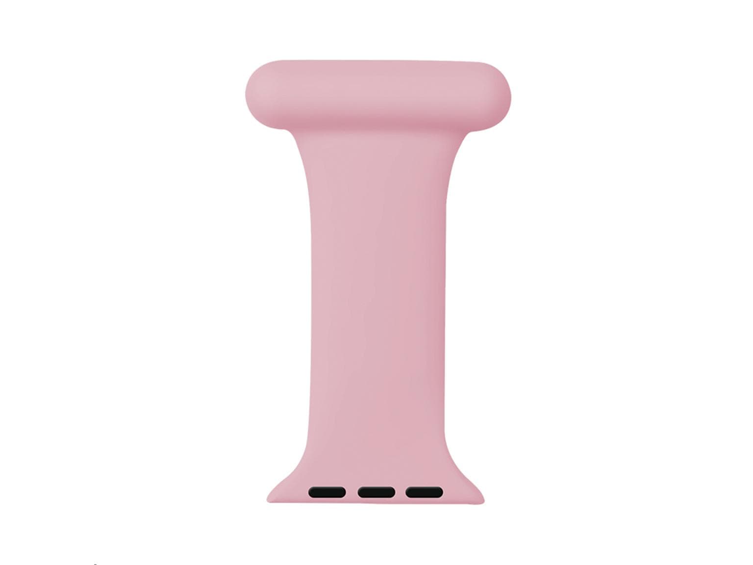 Spilla per Apple Watch, rosa, silicone, grande (42/44 mm)