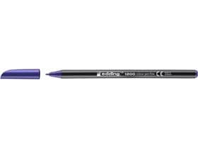 Feutre fibre edding 1200 violet pointe ronde 1 mm