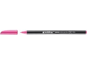 Feutre fibre edding 1200 rose pointe ronde 1 mm