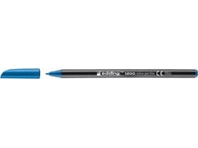 Feutre fibre edding 1200 bleu clair pointe ronde 1 mm