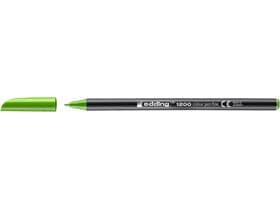 Feutre fibre edding 1200 vert clair pointe ronde 1 mm