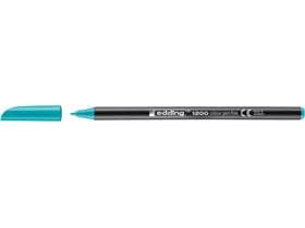 Feutre fibre edding 1200 turquoise pointe ronde 1 mm
