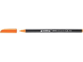 Feutre à pointe fine Edding 1200 orange fluo pointe ronde 1 mm
