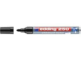 edding Boardmarker 250 noir pointe ronde 1,5-3 mm, marqueur pour tableau blanc
