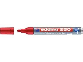 edding Boardmarker 250 rouge pointe ronde 1,5-3 mm, marqueur pour tableau blanc
